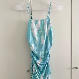 Tie Dye Print Dress